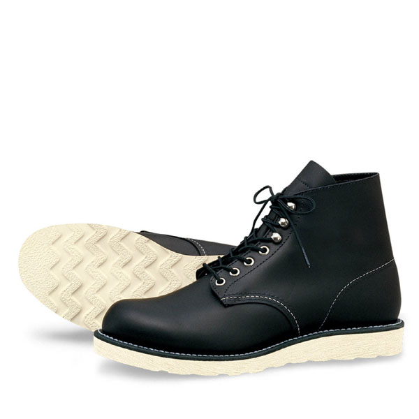 [RED WING(レッドウイング)] コピーROUND TOE 8165 BLACK クロムハーツ