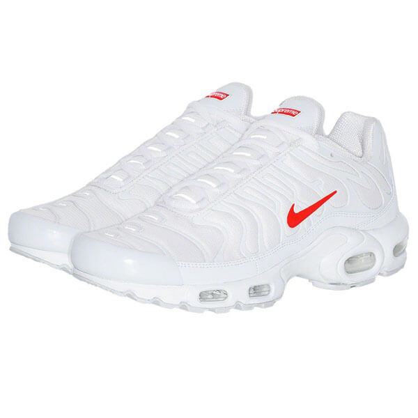 ナイキ Air Max Plus  シュプリーム 偽物 シュプリーム ナイキ エアマックス プラス Box Logo WHITE20D11C2