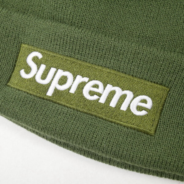 シュプリーム ニット帽 偽物 ロゴビーニー シュプリーム New Era Box Logo Beanie FW167