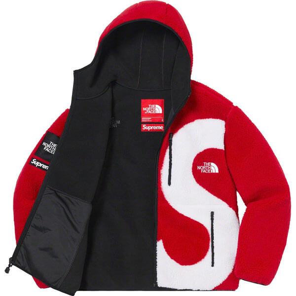 FW20 シュプリーム ノースフェイス S Logoコピー Hooded Fleece JacketND952