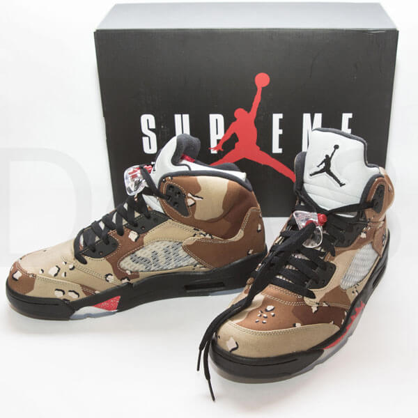 シュプリーム エアフォース 偽物 ナイキ シュプリーム Air Jordan 5 エアジョーダン 限定 コラボCamo20E21C7