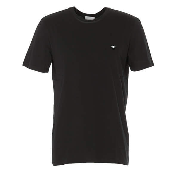 ディオール Tシャツ コピー ディオール Homme ルブタン ディオール LOGO クルーネック 半袖 Tシャツ 733J603B0446089