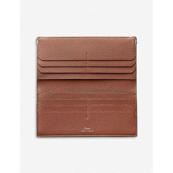 国内発送★カルティエ★Must de カルティエ calf leather偽物 長財布Lkd5