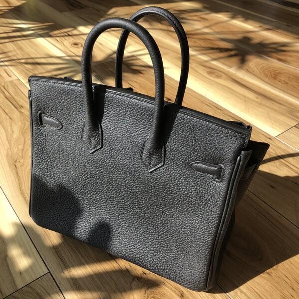 即発【エルメス】Birkin25コピー ブラック SV金具 Y刻 トゴPK01