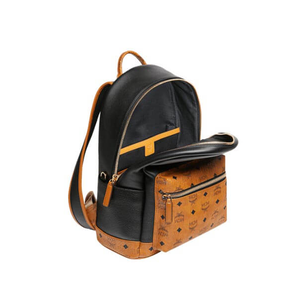 【エムシーエム エムシー エムリュック コピー】★GEONAUTIC LEATHER BLOCK BACKPACK_MUK9SWI03★