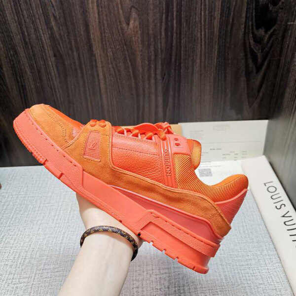 ルイヴィトンスーパーコピー  スニーカー Trainers Orange Virgil AblohM690A73