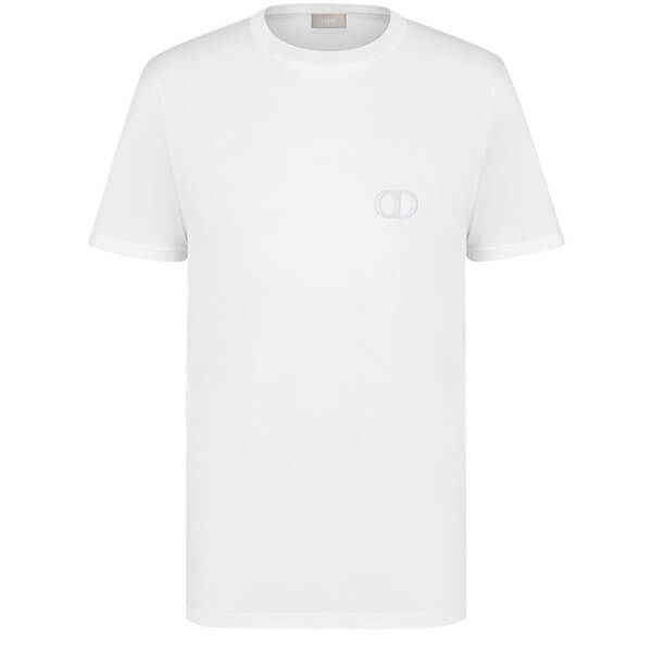 ディオール HOMME CD T-shirt 「CDアイコン」ディオール Tシャツ 偽物 ロゴ入り コットンTシャツ 013J600A058 9080