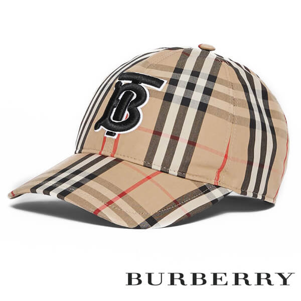 バーバリー バーバリー キャップ コピー Vintage check baseball capA11892