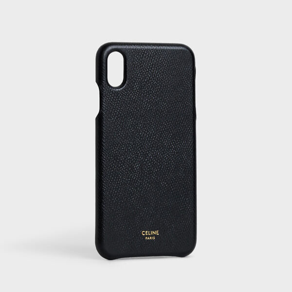 【セリーヌ】偽物IPHONE XS MAX CASE / GRAINED LAMBSKINSa3025