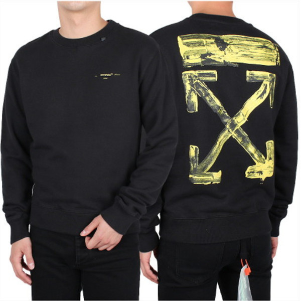 オフ ホワイト コピー東京 トレーナー 偽物【Off-White】ARROWS SWEATSHIRT OMBA025F19E300101060 芸能人