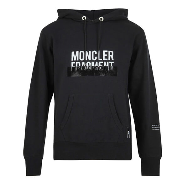 21SS★モンクレール≪7 Fragment≫フーディ Black［関税込］2112502