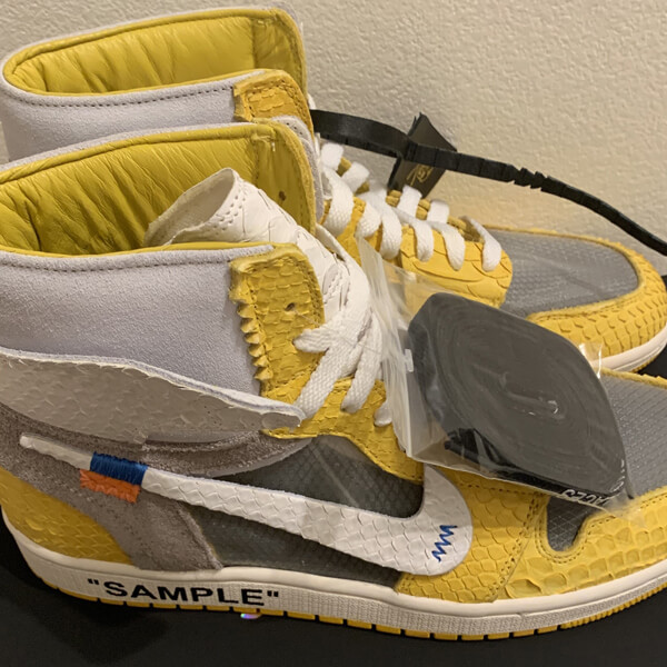 ナイキ Air Jordan 1 "Sample" Canary 超希少2112509