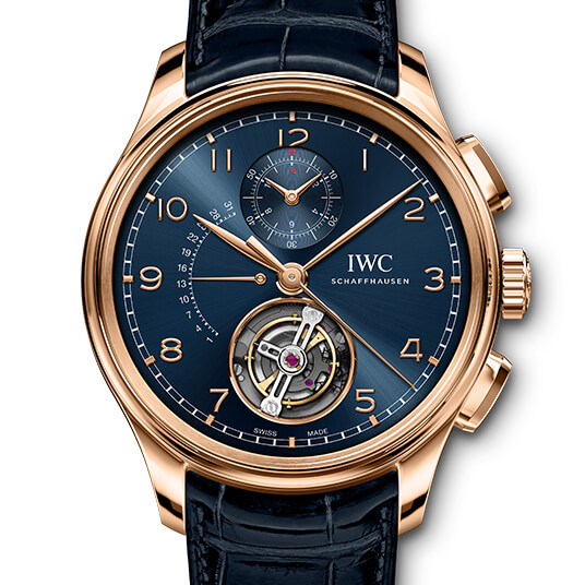 2020新作 IWC　ポルトギーゼ・トゥールビヨン レトログラード・クロノグラフ IW394005