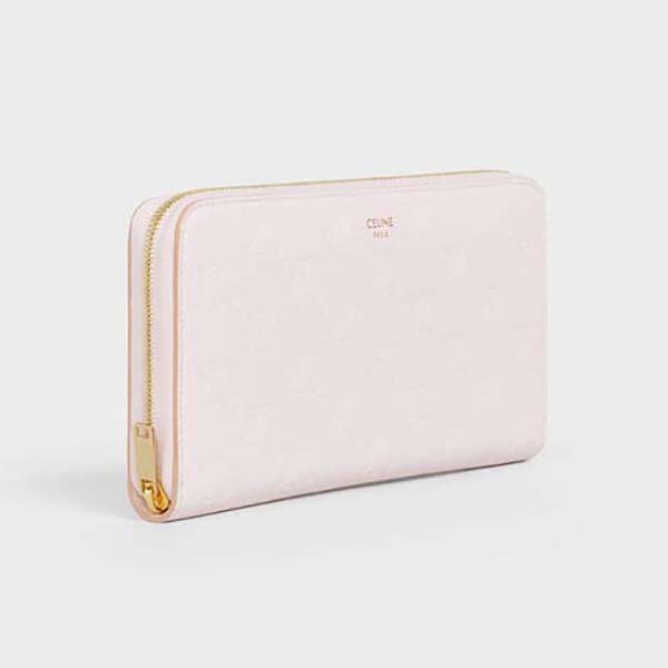 累積売上総額第１位！セリーヌLARGE ZIPPED WALLET_10B553BFU