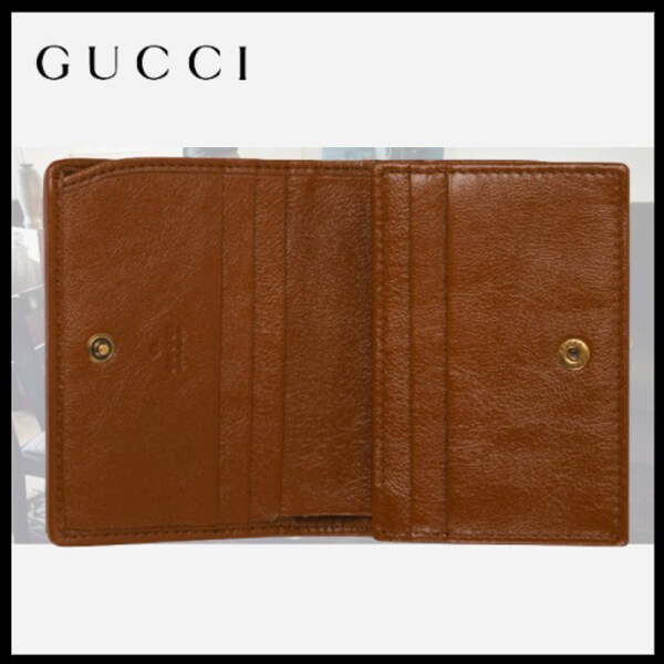 グッチ☆グッチ 財布 偽物☆GG Marmont card case wallet 466492 0OLFT 2535