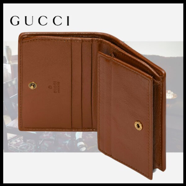 グッチ☆グッチ 財布 偽物☆GG Marmont card case wallet 466492 0OLFT 2535