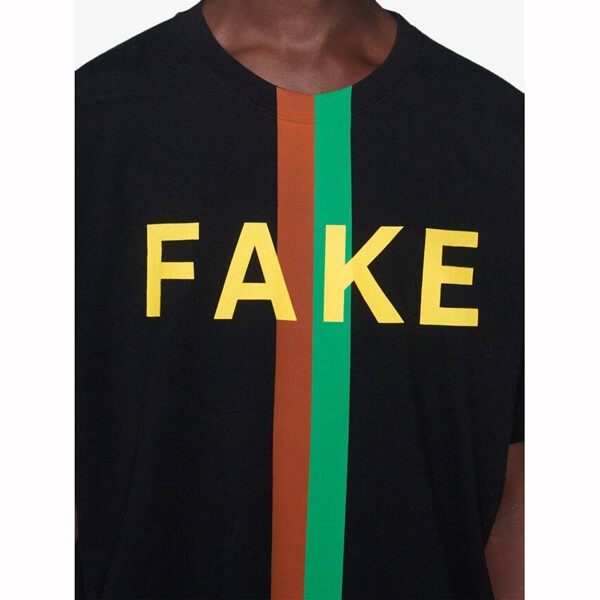 グッチ Tシャツ コピー グッチ FAKE NOT フェイクノット クルーネック 21031001