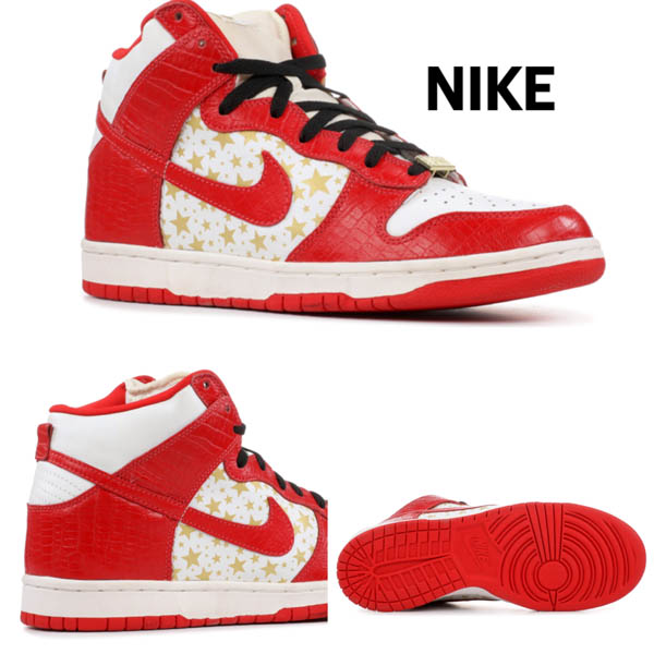 入手困難！シュプリーム x ナイキ コピー コラボ Dunk High Pro SB Red 307385 161