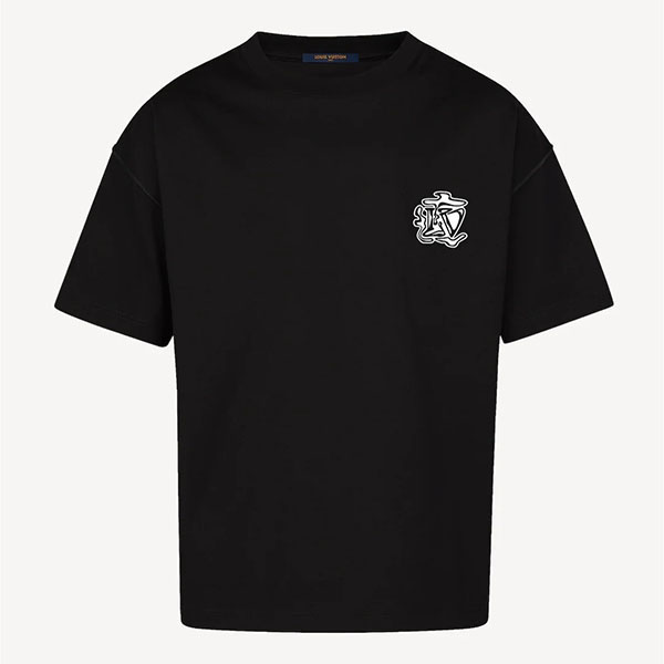 ルイヴィトン LV コピー スモークプリンテッドTシャツ  1A5TZO