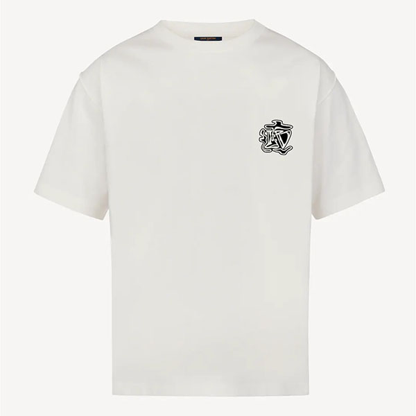 ルイヴィトン LV コピー スモークプリンテッドTシャツ  1A5TZO