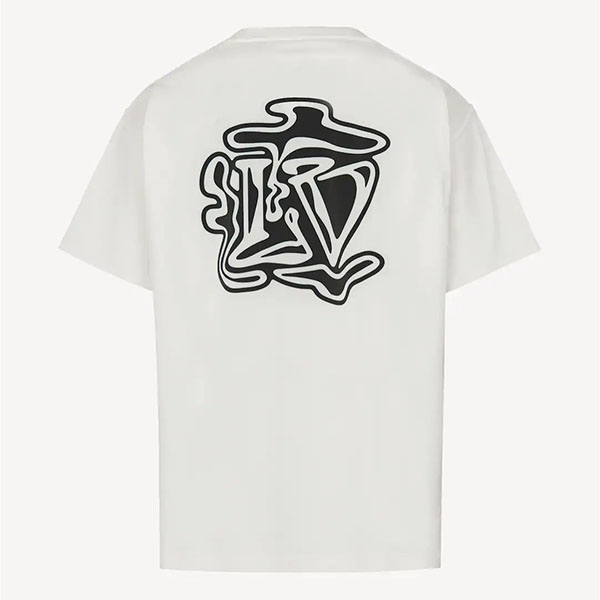 ルイヴィトン LV コピー スモークプリンテッドTシャツ  1A5TZO