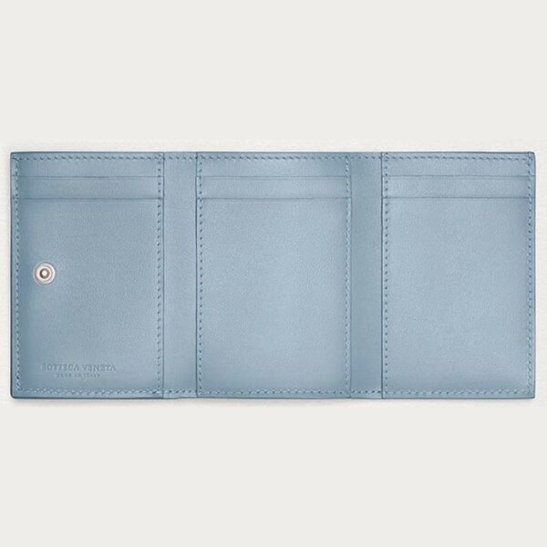 人気♪ボッテガべネタ☆偽物三つ折りミニ財布 人気のTRI-FOLD WALLET 609285VCPP21722