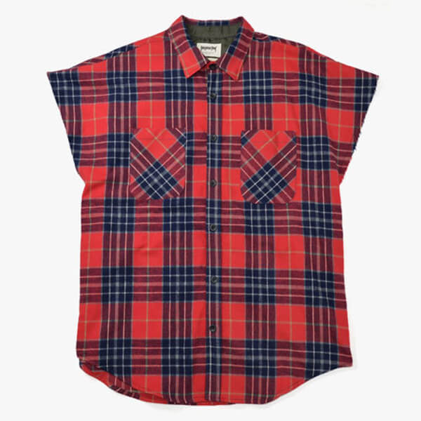 【フィアオブゴッド】コピー The Sleeveless Flannel【即発送】 21040612