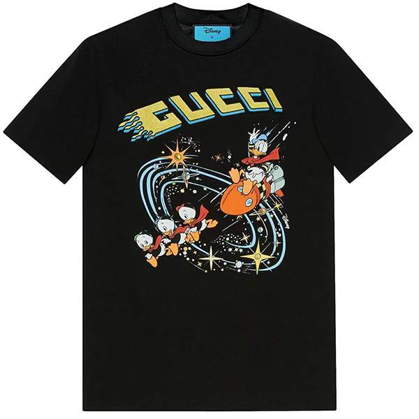 グッチxDISNEY（ディズニー）ドナルドダック Tシャツ 偽物 644671XJDBD1043