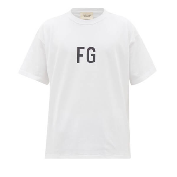 ★大人気★フィアオブゴッド fg tシャツ 偽物 Logo Tシャツ 21041558