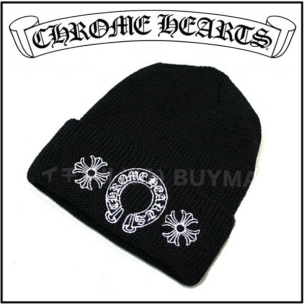 クロムハーツ ニット帽 コピー Watch Cap Horseshoe 21042641