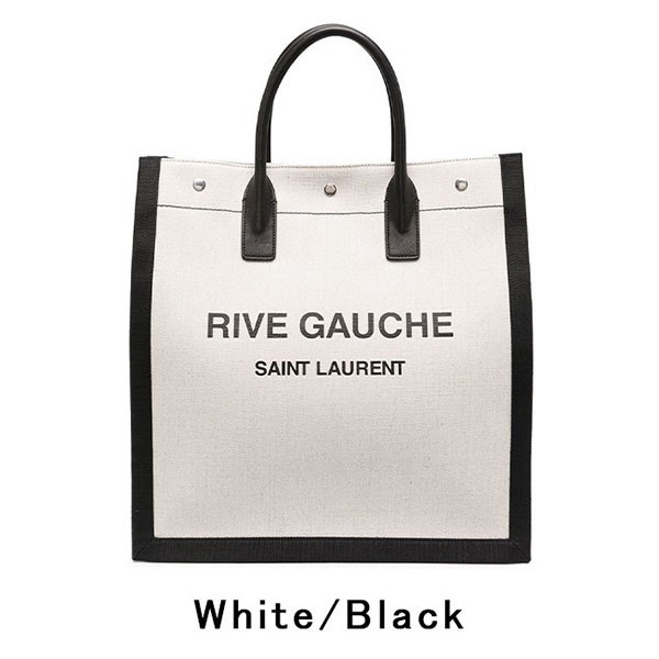 ☆超人気☆【サンローラン トートバッグ 偽物】RIVE GAUCHE コットン/リネン ノエ ユニセックス トートバッグ  容量大!! 6316829J52E9280