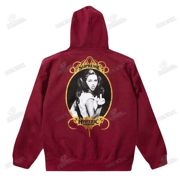 21SS【シュプリーム フーディ コピー】HYSTERIC GLAMOUR Zip Up Hooded Sweatshirt 21060958