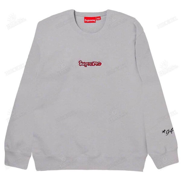 21SS /シュプリーム ゴンズ ロゴ クルーネック 偽物 Gonz Logo Crewneck  21060971