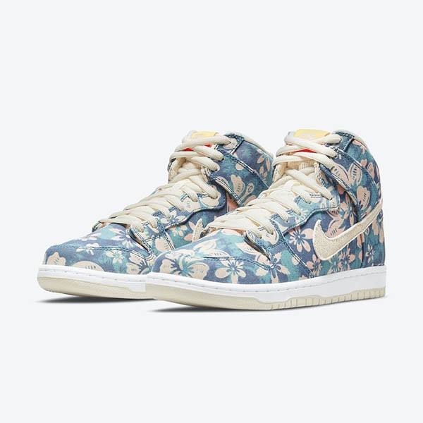 大人気＊ナイキ ダンク コピー SB Dunk High Hawaii＊CZ2232-300＊ハワイ花柄