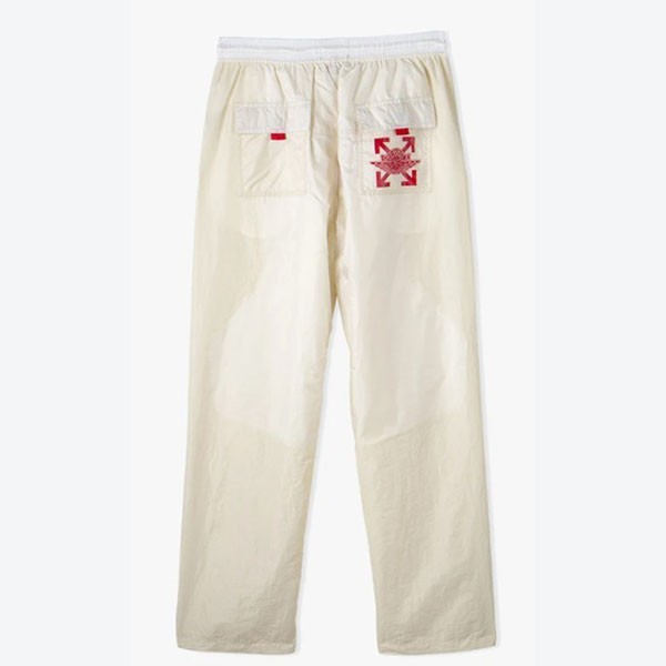 【激レア 限定コラボ】 ナイキ x オフホワイト コピー Pants Sail / Fossil DB4250-233