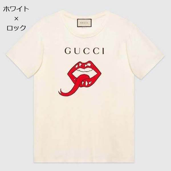 完売前に！【グッチ Tシャツ 偽物】インターロッキングG コットン オーバーサイズ Tシャツ 21070222