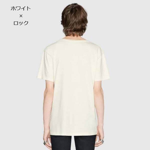 完売前に！【グッチ Tシャツ 偽物】インターロッキングG コットン オーバーサイズ Tシャツ 21070222