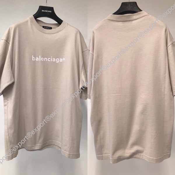 バレンシアガ コピー メンズロゴオーバーサイズTシャツ日本未入荷各色！ 21072006