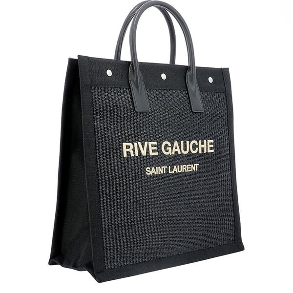 サンローラン コピー Rive Gauche ウーブン トートバッグ 6325392M21E1050