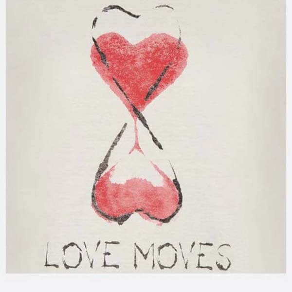 ディオール  Tシャツ コピー★21秋の新作「LOVE MOVES」プリント リネン混 Tシャツ 143T12A4466_X0200