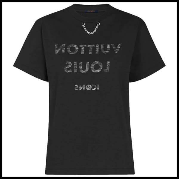 ルイヴィトン Tシャツ コピー★黒のスカートやショートブーツにも似合う 1A5TRO