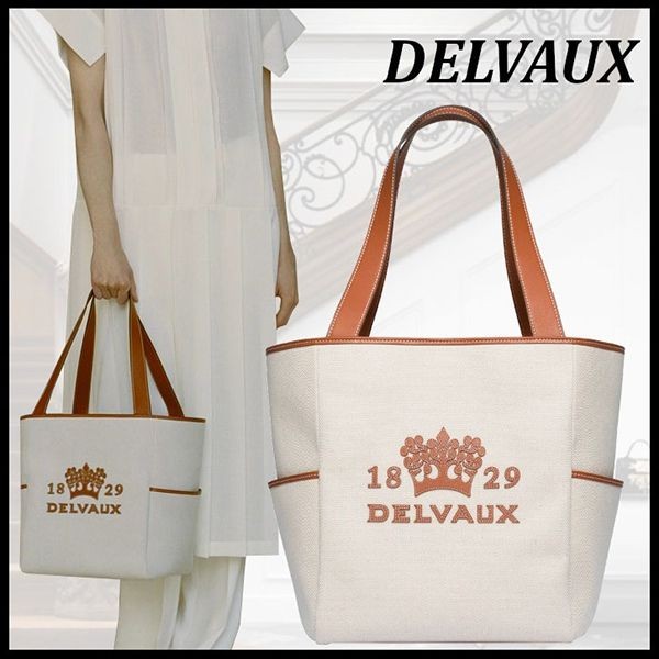 デルヴォー コピー Delight Tote in Canvas トートバッグ21110908