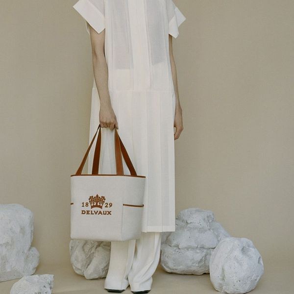 デルヴォー コピー Delight Tote in Canvas トートバッグ21110908