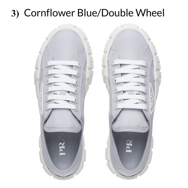 プラダ☆Nylon gabardine sneakers ナイロンスニーカー 偽物☆送込 1E260M_MMS