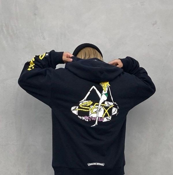 ★入手困難レア!クロムハーツ×Matty Boy Sex Records Hoodie 21113011