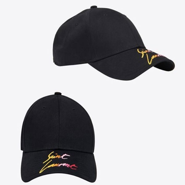 日本未入荷！【サンローラン x New Era 偽物】Signature キャップ22031406