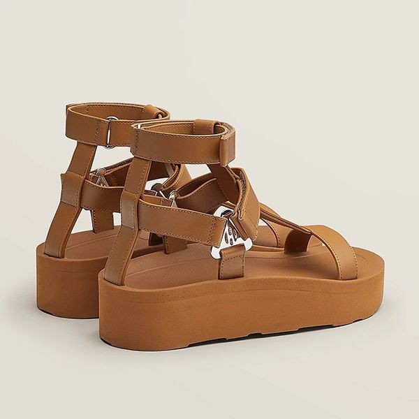 エルメス☆Enid sandal☆エニド アンクルストラップサンダル コピー☆送込 3色H221033Z A3380