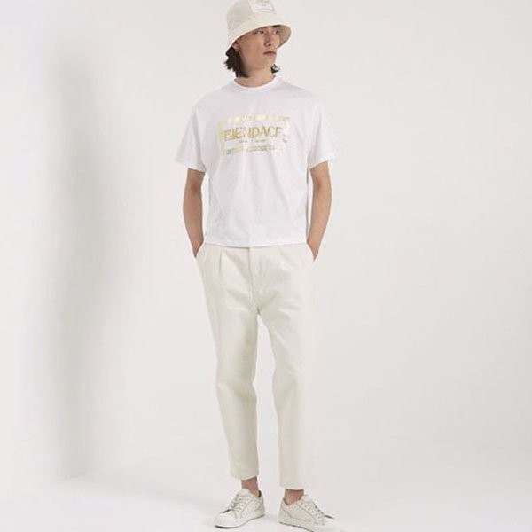 【FENDACE】待望のコラボ発売！フェンディ×VERSACE Tシャツ コピーFY1144AKDVF0QA1