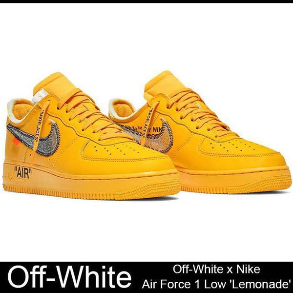 【希少/送料・関税無料/コラボ】オフホワイト x Air Force 1 Low 22052501