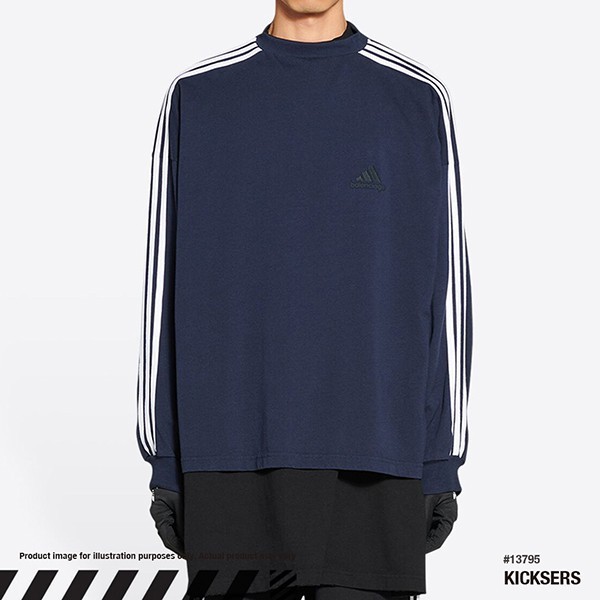 バレンシアガ x ADIDAS ロングスリーブTシャツ Navy バレンシアガ 22053103